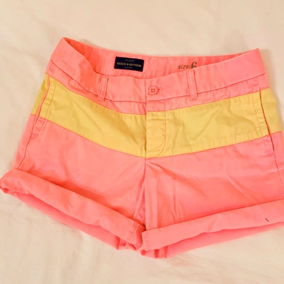J. Crew Pants - J. Crew - Girlfriend Colorblocked Chino Short - 6